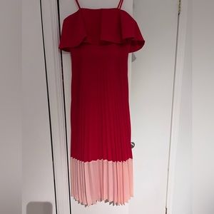 Aidan Mattox Dress with Pleats